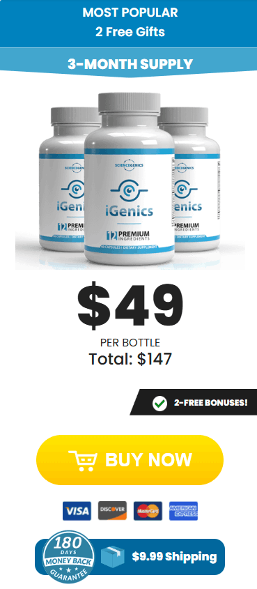 iGenics 3 bottle
