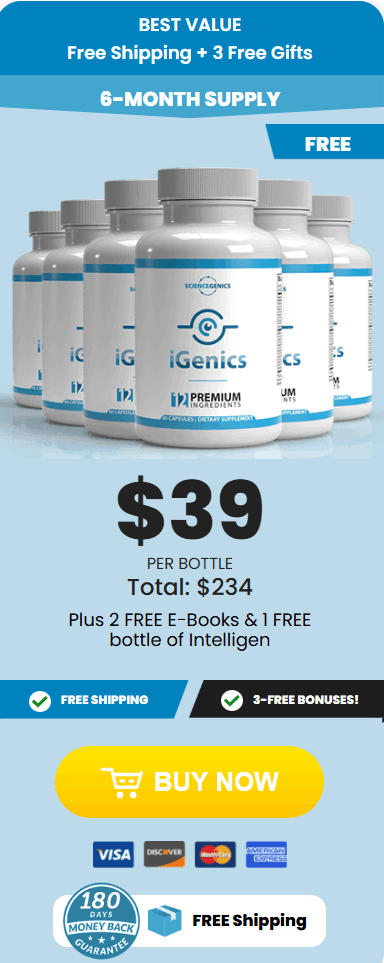 iGenics 6 bottle